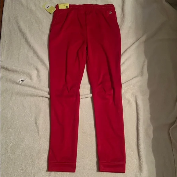 All in Motion Men's Bold Red Sweatpants - Picture 2 of 3